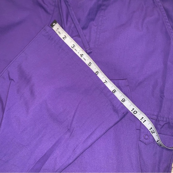 SB Scrubs Purple Drawstring Scrubs - Picture 9 of 9